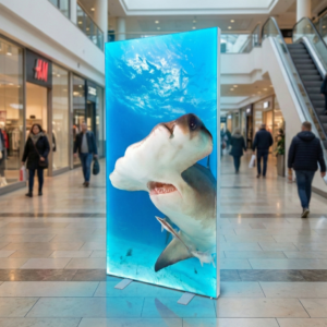 totem retroilluminato flanker